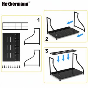 Heckermann Stojak wieszak na narty snowboard D-2 10