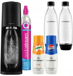 Saturator Sodastream Terra Czarny 12