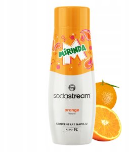 Sodastream Syrop do Saturatora Bez Cukru Elderflower Kwiat Bzu + Mirinda 2