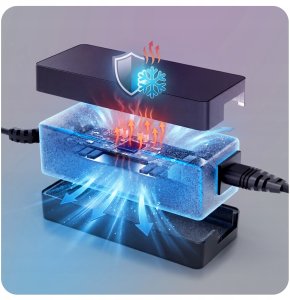 Zasilacz do laptopa 3mk HARDY Laptop Power Adapter 65W USB-C 3,2m (5903108753562) 6