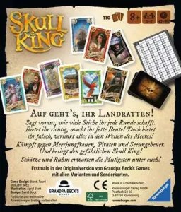 Ravensburger gra planszowa Skull King gra karciana (22578) 2
