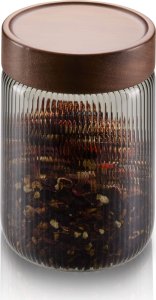Gefu Pojemnik szklany na produkty sypkie 700 ml smoke grey Gefu Bokaro 3