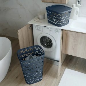 Kosz na pranie Curver Kosz do magla mini Oceana 30L - Granatowy 5