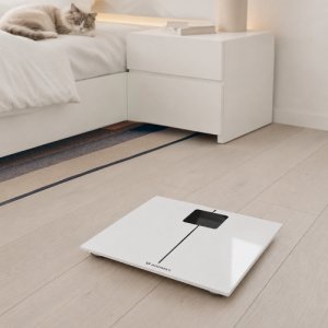 Waga łazienkowa Wozinsky WIWL-180 inteligentna Bluetooth - biała (5907769388026) 5