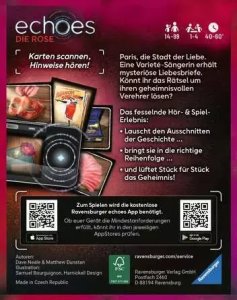 Ravensburger gra planszowa Echoes The Rose 60 min gra karciana Logiczny (25102) 2