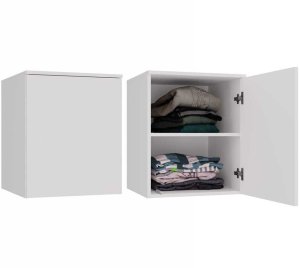Topeshop Szafa Malwa SZ50 biały (M-MP-SZ-MAL-SZ50-BIA) 3