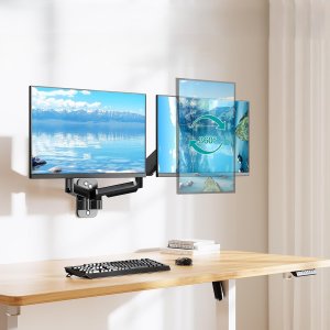 Triadyn Uchwyt ścienny na 2 monitory 13" - 32" DuoFlexWall (TRD-WBLK-2AL) 5