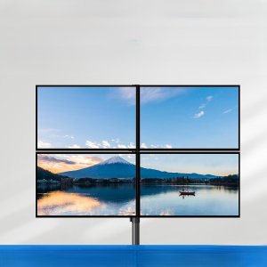 Triadyn Uchwyt biurkowy na 4 monitory 14" - 32" QuadClamp (TRD-BLK-4C) 6