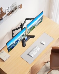 Triadyn Uchwyt biurkowy na 2 monitory 14" - 32" DuoBase Plus (TRD-BLK-2STP) 7