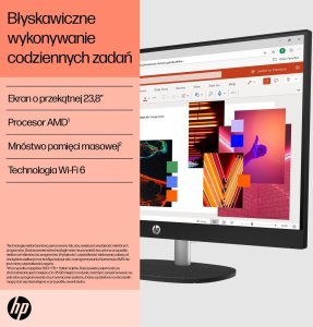 Komputer HP AiO 24-cr0312nw Ryzen 5 7520 16GB DDR5 512GB SSD 23.8" FHD IPS Radeon 610M Biały (9U2J8EA) 11