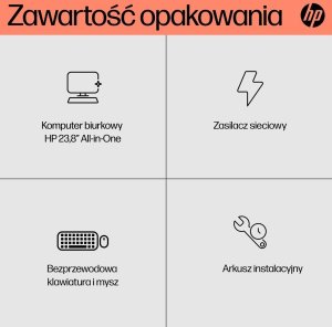 Komputer HP AiO 24-cr0312nw Ryzen 5 7520 16GB DDR5 512GB SSD 23.8" FHD IPS Radeon 610M Biały (9U2J8EA) 4
