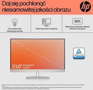 Komputer HP AiO 24-cr0312nw Ryzen 5 7520 16GB DDR5 512GB SSD 23.8" FHD IPS Radeon 610M Biały (9U2J8EA) 8
