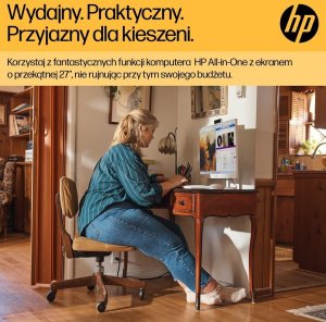 Komputer HP 27-cr0204nw Ryzen 7 7730U 16GB DDR4 512GB SSD 27" FHD IPS Radeon Vega 8 Biały (9L736EA) 3