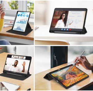 Etui na tablet Uniq 360 Obrotowe Premium Redmi Pad Pro 12.1 2024 / Poco Pad 12.1 Black 8