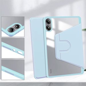 Etui na tablet 4kom.pl CrystalClear do Xiaomi Redmi Pad 2 Pro 12.1 2025 / Pro 2 12.1 - ochronne z podstawką i miejscem na rysik (case obudowa pokrowiec redmi pad pro) 4
