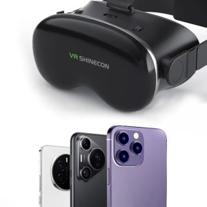 Gogle VR Shinecon Okulary VR G18 - do smartfona na filmy, gry i VR wirtualna rzeczywistość 8