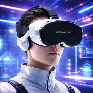 Gogle VR Shinecon Okulary VR 360 Shinecon G18E - do smartfona na filmy, gry i VR wirtualna rzeczywistość 16