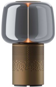 Lampa stołowa Kooduu Lampa przenośna z głośnikiem Bluetooth JBL brązowa KOODUU Serena PLAY 4