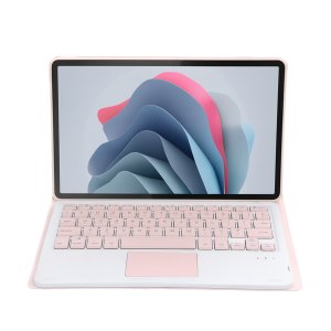Strado Do Lenovo Idea Tab Pro 12.7, różowe - ochronne z podstawką 11