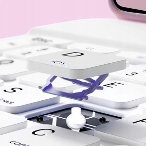 Strado Do Lenovo Idea Tab Pro 12.7, różowe - ochronne z podstawką 2