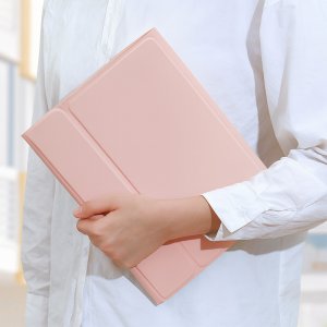 Strado Do Lenovo Idea Tab Pro 12.7, różowe - ochronne z podstawką 5