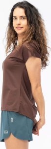 IQ Damska koszulka z krótkim rękawem intelligence quality ARIE WMNS deep mahogany rozmiar L 11