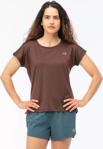 IQ Damska koszulka z krótkim rękawem intelligence quality ARIE WMNS deep mahogany rozmiar L 9