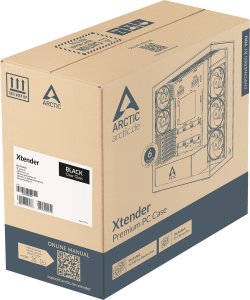 Obudowa Arctic Xtender Czarny, Przezroczysty (ACPCC00023A) 6