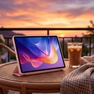 Etui na tablet Strado-Tech Do Xiaomi Redmi Pad 2 11 2025 z klapką - ochronne z podstawką (case obudowa pokrowiec redmi pad 2) 12