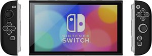 Strado Etui do Nintendo Switch 2 2025 Kickstand silikonowe 3-częściowe Czarne 9