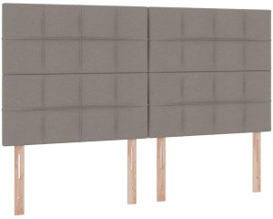 Mebel Elite Łóżko tapicerowane 180X200 szare dwuosobowe ze stelażem z pojemnikiem 9