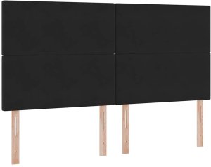 Mebel Elite Łóżko tapicerowane 180X200 czarne z materacem z pojemnikiem dwuosobowe 9