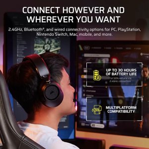 Słuchawki Corsair HS35 v3 Wireless Czarne (CA-9011401-WW) 2