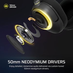 Słuchawki Corsair HS35 v3 Wireless Czarne (CA-9011401-WW) 4