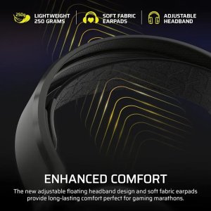 Słuchawki Corsair HS35 v3 Wireless Czarne (CA-9011401-WW) 5