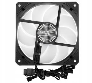Chłodzenie CPU Lovingcool 1800&nbsp;RPM ARGB 225&nbsp;W (LC-D600B) 3