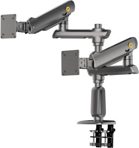 North Bayou Uchwyt biurkowy na 2 monitory 27"-50" D9C 6