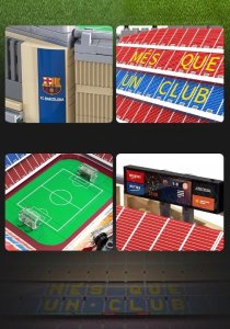 Cada Klocki Barcelona Camp Nou Spotify stadion 728 el. Barca La Liga 4