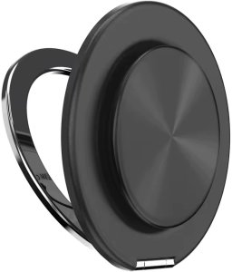 PopSockets Aluminum Radial MagSafe uchwyt i podstawka do telefonu czarny 3