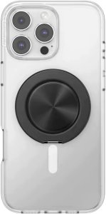 PopSockets Aluminum Radial MagSafe uchwyt i podstawka do telefonu czarny 5