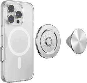 PopSockets Aluminum Radial MagSafe uchwyt i podstawka do telefonu srebrny 5