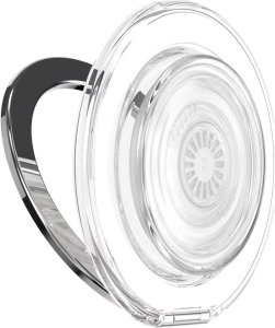 PopSockets Kick-Out Grip MagSafe uchwyt i podstawka do telefonu przezroczysty 3