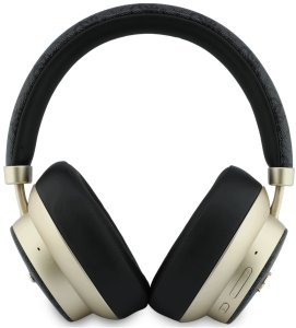 Słuchawki Guess Nauszne Bluetooth ENC 4G Gold Script Metal czarny 4