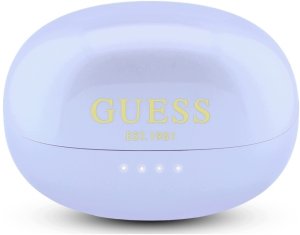 Słuchawki Guess OWS Metalic Finish Electropated Parts Classic Logo Fioletowy (GUE5679) 4