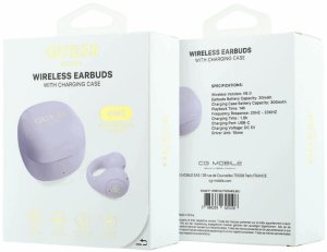 Słuchawki Guess OWS Mini Classic fioletowy 6