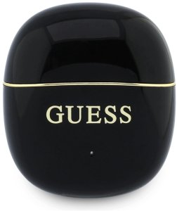Słuchawki Guess TWS Glossy Gold Line Classic czarny 2