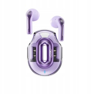 Słuchawki XO Bluetooth TWS fioletowe (X43) 2