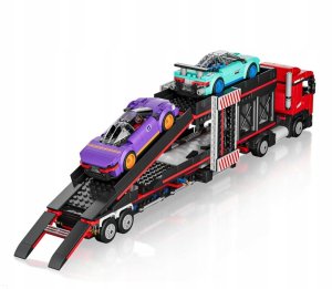 Mould King Sports Car Transporter Truck 24078 | Zestaw klocków | 997 elementów (MK24078) 3