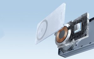 Ładowarka Ugreen Indukcyjna 2w1 W756 MagFlow, Qi2 25W (szara) (55963) 7