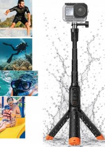 Telesin Selfie Stick Kijek + Pilot Wodoodporny 15m Do Dji Osmo Action 6 / 5 Pro / 4 / S1-tss-07-tdj (SB11920) 6